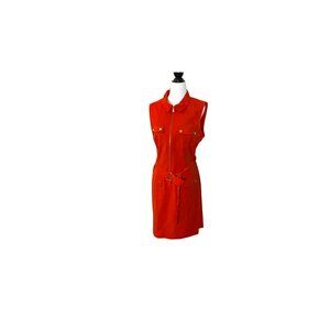 Shargano Womens Ornage Dress